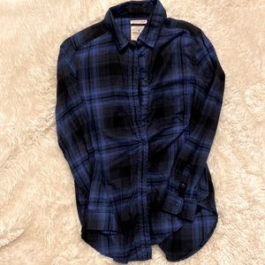 💛American Eagle flannel boyfriend fit